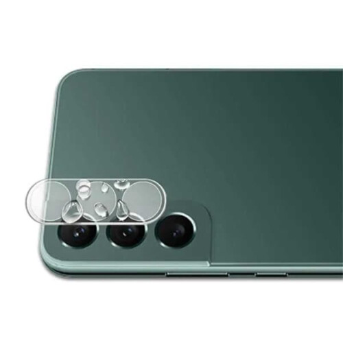 Compatível com o protetor de lente da câmera do Samsung S23 Plus em vidro temperado transparente. 1