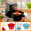 Silicone Egg Poacher Cups Non-Stick 6-Pack 8