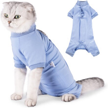 Katzen-Genesungsanzug, weicher Einteiler, Alternative zum Leckkragen