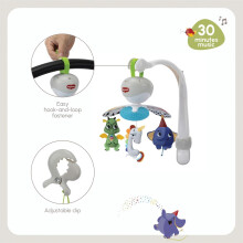 Tiny Love 3in1 Take Along Baby Mobile for Cot 0 Months Portable MultiU