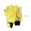 Children's Soccer Gloves Yellow Size Small 4