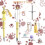 Evjurcn 可穿珠笔套装 塑料彩笔配分隔珠 12支 7