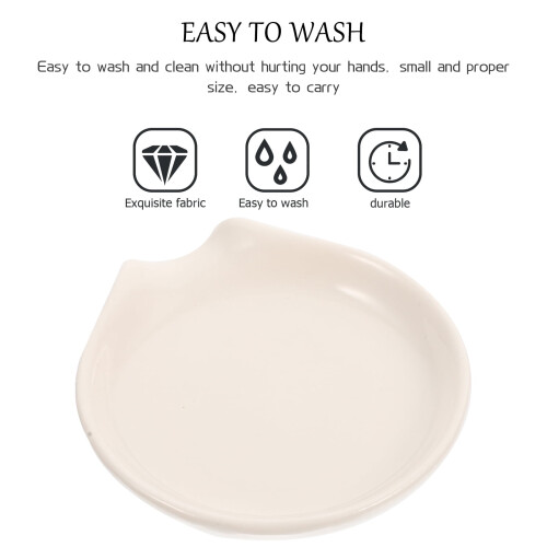 Ceramic Spoon Rest Heat-Resistant Kitchen Holder 2