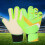 Children's Soccer Gloves Green Beginner Size 2
