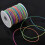 Elastic Beading Cord 1mm Rainbow Stretch Thread for Jewelry 3