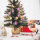 Pink Christmas Tree Ornaments 36pcs 1.57 inch 5