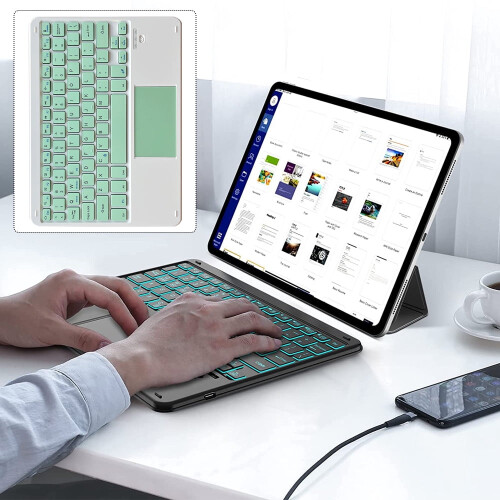 Wireless Bluetooth keyboard with touchpad 1-pack 2