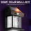 Hengdidi solar bewegingssensorlamp 600LM IP65 1200mAh 6