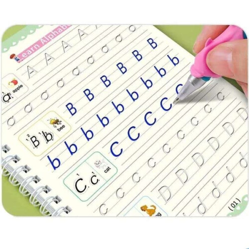 Reusable Writing Practice Book Multicolor Set of 4 1