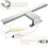 LED bathroom wall lamp cold white 6000K 6W 30cm IP44 4