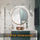 LED bathroom wall lamp cold white 6000K 6W 30cm IP44 2