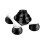 Cane Tip for Slip Prevention Stabilizing Ferrule Quad Base 2