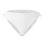 Kvinders string bikinitrusse hvid high-cut trekant 4