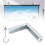 4Pcs Projector Curtain Hanger Projector Screen L-Bracket Mounting Hanger Holder Adjustable Extension Mount Stand 1
