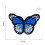 Butterfly iron-on applique 24 pcs 3