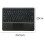 Wireless Bluetooth Keyboard with Touchpad 104 Keys 2