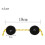 Koshkash shakers black 4