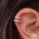 Helix piercing earring cuff no-piercing silver 3