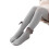 Leggings de algodão com laço para meninas, elásticas e compridas. 3