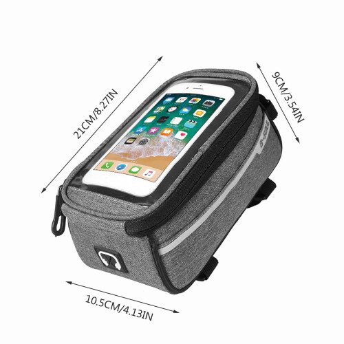 Bike Phone Holder with Reflective Touch Screen Mount for 2