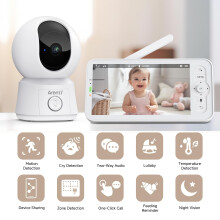 ARENTI 1080P WiFi Baby Monitor with Camera and AppNight VisionSplit Sc