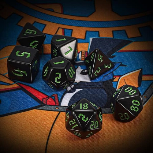 D&D Polyhedral Dice Set 7 pcs 2