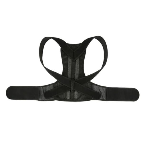 Posture Vest Black Adjustable XXL 1