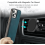 JEEHOOD 3-in-1 foldable wallet case for iPhone 13 Mini red 4