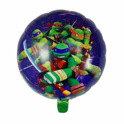 Ninja Turtles foil balloons set 5 pieces 2