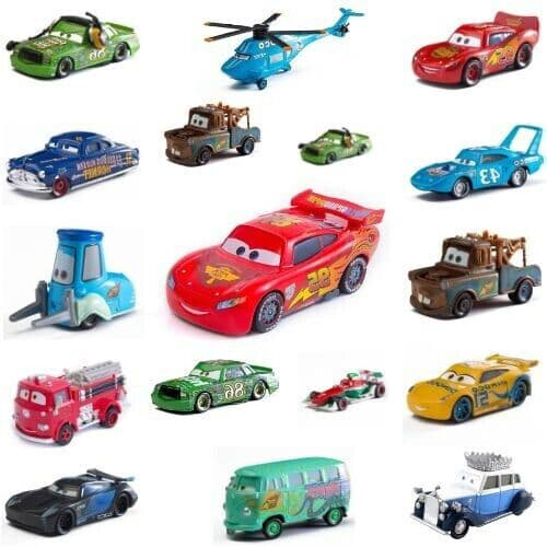 Lightning McQueen diecast car model 1:55 1