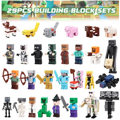 Minecraft Advent Calendar 2025 Toy Figures 24 Days 2