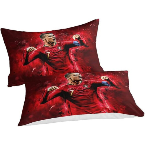 Cristiano Ronaldo football bedding set microfiber single 1