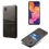 Samsung A10 leather case with card slot red 2