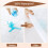 Waterproof Cot Bed Mattress Protector 70 x 140 cm – Soft  Noiseless Fi 1