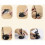Cat toy with realistic movement and suction cup black 5