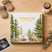 Keepsake Memory Book for Baby Boy and Girl A Milestone Book Gender Neu