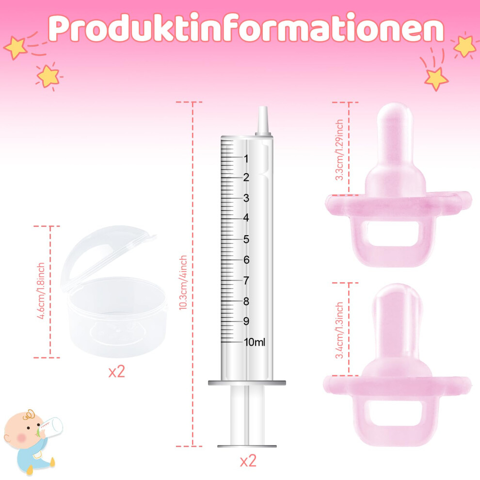 Aoaodbu Baby Medicine Dispenser Baby Medicine Syringe 0 Months And Up