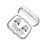 Soft silicone earplugs white noise-isolating 5