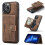iPhone 13 Pro magnetic case with card holder red 2