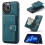 iPhone 13 Pro magnetic case with card holder red 5