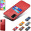 Samsung Galaxy A41 case red short 3