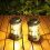 Camping Lantern LED Dimmable IPX4 Waterproof Green 8