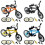 BMX finger bike model alloy functional toy set 1 2
