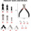 Zipper Replacement Set Metal 3/5/8 mm 85-Piece 2