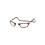 Lesebrille mit Magnetfunktion, bordeauxrot, +3 2