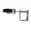 4-inch heavy duty rubber gate wheel black 1 pc 3