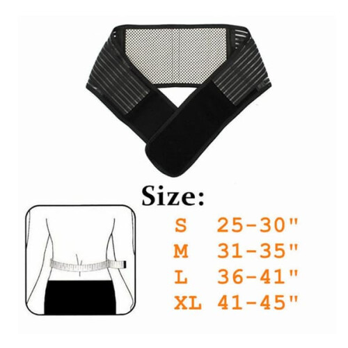 Magnetic Back Support Belt Waistband Small 1