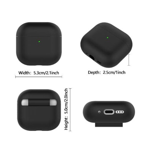 AirPods 4 (2024) case compatible yellow 1