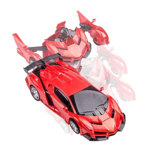 RC Transformers car red 2
