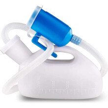 Portable Male Urinal with Lid Spill-Proof Reusable 1000ml